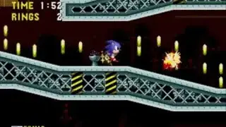 Прохождение Sonic alt (Scrap Brain Zone (act 1-3))