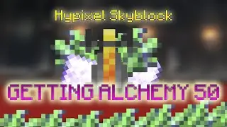 Getting Alchemy 50! Hypixel Skyblock!