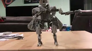 Transformers stop motion - Starscream test footage