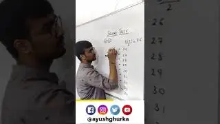 Square Trick #shorts #youtubeshorts #maths