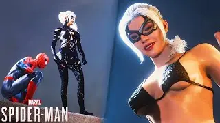 Spider-Man 2 Miles Cat whipped into saving her 4k 60FPS