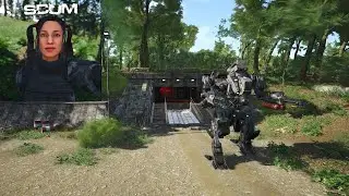 SCUM Multiplayer Game Play | Bunker Take Over Event  Round 2 | Drone Footage | Prisoners vs Tec1