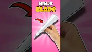 How to Make Paper Ninja Blade ⚔️ | Ninja Weapon 