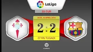 Обзор матча Сельта Виго - Барселона 2-2