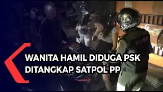 Wanita Hamil Diduga PSK Terjaring Satpol PP