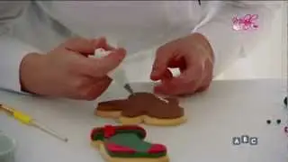 ABC - "MILADY CAKE" - Biscotti con le decorazioni natalizie