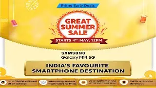 Best Smartphone Deals in Amazon Great Summer Sale 2023.