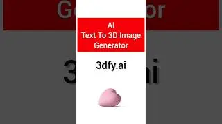 AI Text To 3D Image Generator (3dfy.ai) 