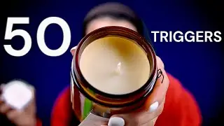 ASMR | 50 Brain Melting TRIGGERS in 1 ORA 😴