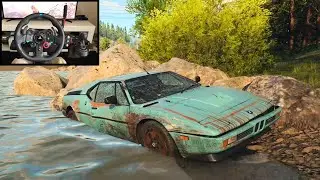 NFS Unbound Rebuilding a BMW M1 - Logitech G29 gameplay