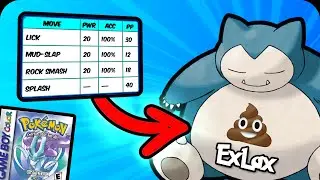 Can Snorlax beat Crystal with the WORST moves? | The Legend of ExLax