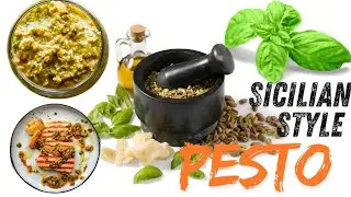 Sicilian Style Pesto 🍝🌿 #SicilianPesto #ItalianCuisine #PastaLovers