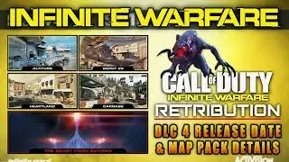IW RETRIBUTION DLC PACK #4 Release Date & Details! WARHAWK Remake (Ghosts) & Extinction in Zombiez