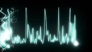 Particle audio vizualization