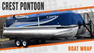 Crest - Pontoon Boat Wrap