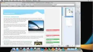 Setting print options in Word for Mac 2011