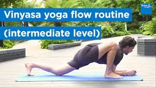 10 mintue Vinyasa flow | Intermediate | Bupa Health