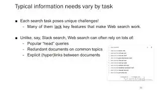 NLU and Information Retrieval | Stanford CS224U Natural Language Understanding | Spring 2021