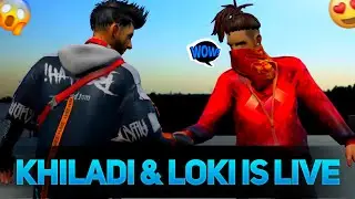 mr khiladi with loki is live
