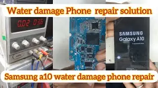 Samsung a10 dead solution | Samsung a10 water damage phone repair solution only 1,2 redaing.