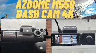 AZDOME M550 DASH CAM | Installation, Unboxing, Review and Video Sample
