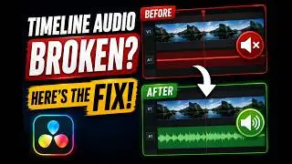 DaVinci Resolve Timeline Audio Corrupted? Here’s the Fix