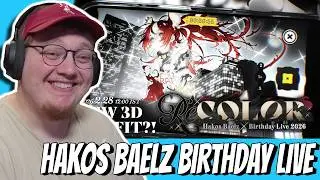 Hakos Baelz Birthday Live REACTION 2026 ReCOLOR3D