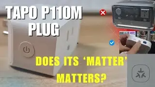 REVIEW: Tapo P110M 'Matter' Smart Plug | Xiaomi Home Hub 2 Compatability | Ecoflow Pairing?