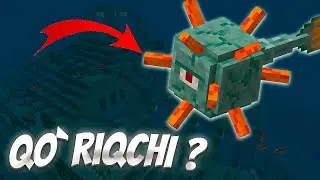 Minecraft Guardianlar aslida kim ? Ular saroyni qo`riqlashadimi - Teoriyalar / Майнкрафт теория.