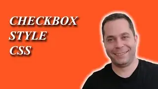 HOW TO STYLE A CHECKBOX USING CSS | HTML tutorial | HTML CSS | Frontend