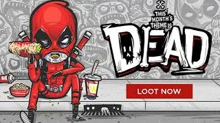 February 2016 Lootcrate Level Up Wearable "Dead"