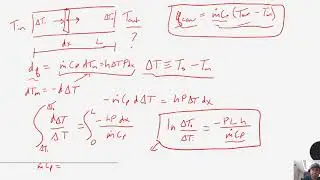 Heat Transfer - Chapter 8 - Calculating q with The Log Mean Temperature Difference