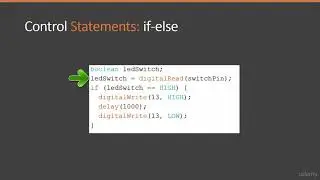 24- How To Use Control Statement IF Else Function In Arduino Programming