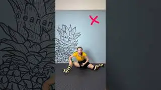 Middle Split Tutorial 🔥👍🏼 #gymnast #middlesplit #splits #howto #tips #easy