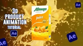 3D Product Animation After Effect Tutorial