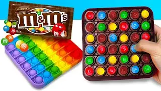 How To Make Chocolate POP IT / Tik Tok Recipe Checker