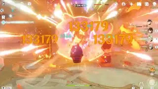 How Good is C0 Lyney at Level 9 Talents?!? DPS Damage Showcase Genshin Impact Patch 4.0