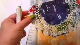 Painting with Acrylics and Gesso Bible Journaling/Faith Art Journaling