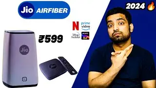 Jio AirFiber In 2024 🔥 Installation, Plans, Speed, Charges - Review