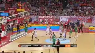 Zalgiris - Brandon Davies vs Olympiacos