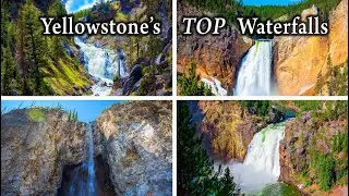 Yellowstone's Best Waterfalls  |  HDR