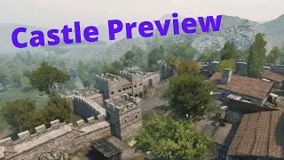 Mount & Blade II: Bannerlords - Castle walls preview, tier I, II and III (Oristocorys Castle)