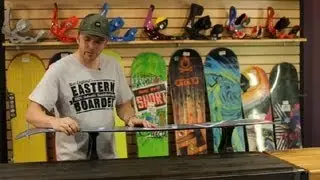 How to Sharpen a Snowboard With a Pocket Edger : Snowboard Maintenance