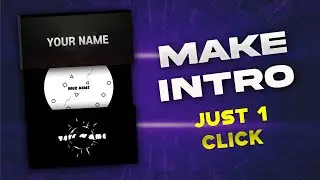 Make Intro in Just 1 Click 😮 | IN KINEMASTER