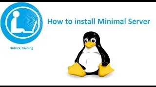 02 CentOS 7 - Linux Training - How to install Minimal Server