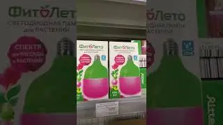 Для чего нужны фитолампы? Рассказываем #обзор