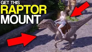How to get Gray Stripe Raptor Mount for *FREE* | Lost Ark Guide