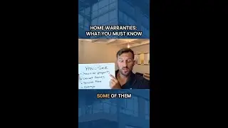 #shorts Home Warranties: What You Must Know