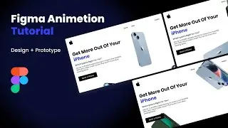 FIGMA ANIMETION TUTORIAL || WITH APPLE PRODUCT || FIGMA DESIGN || 