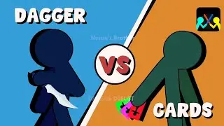 Supreme Duelist Stickman Animation : Dagger vs Card